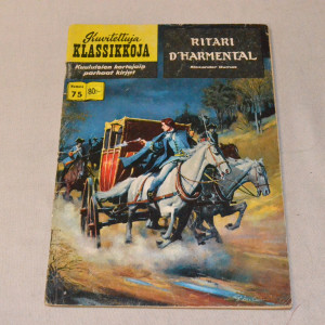 Kuvitettuja klassikkoja 75 Ritari D´Harmental